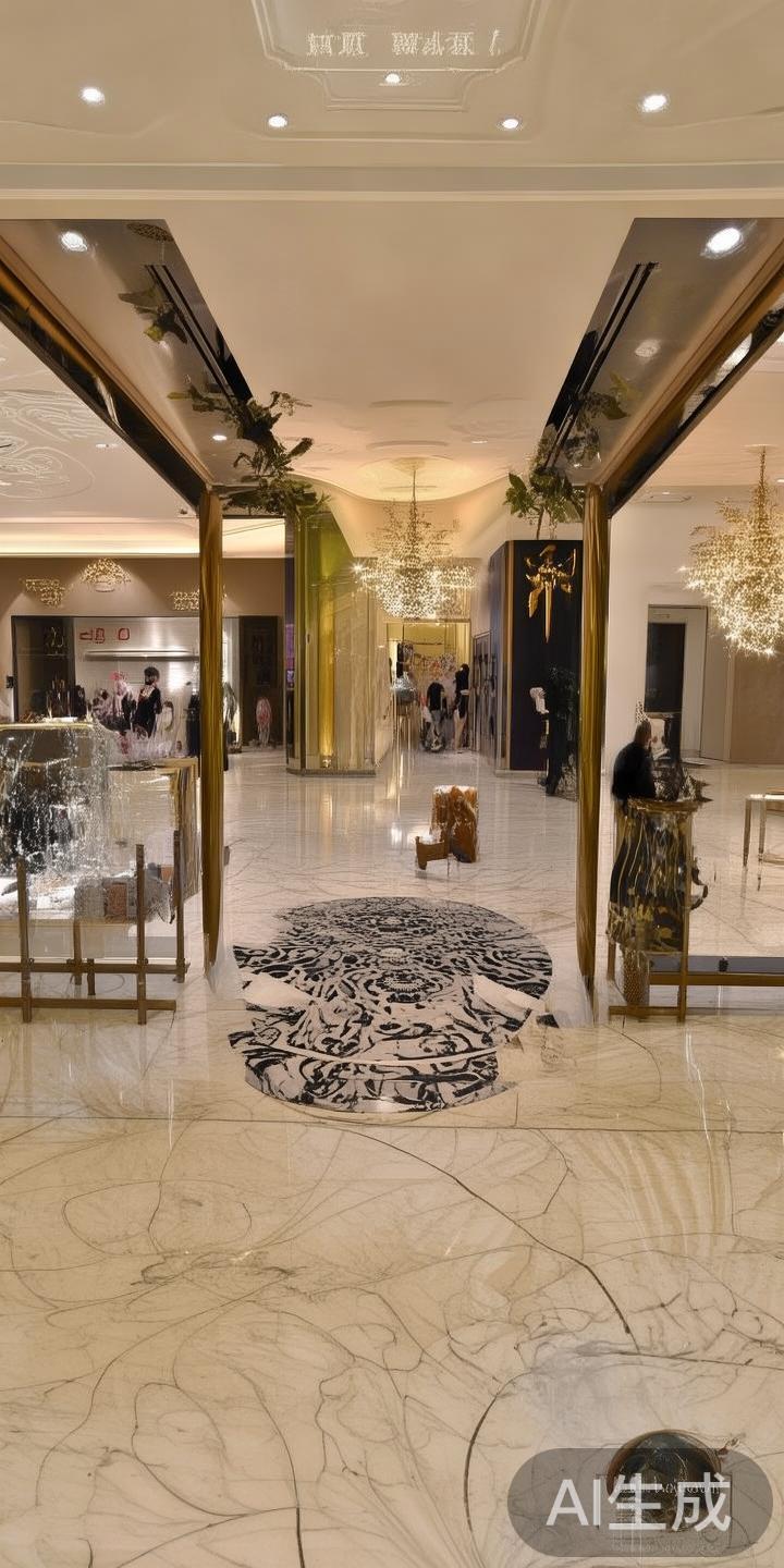 在澳门金沙购物广场，奢华体验与高端购物完美结合，吸